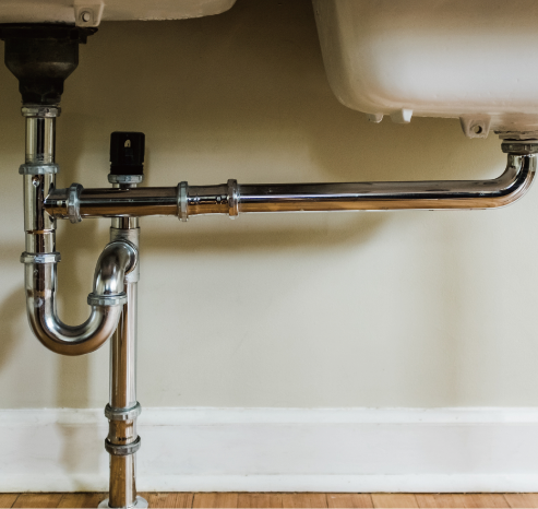 排水管　清潔に保つ　写真